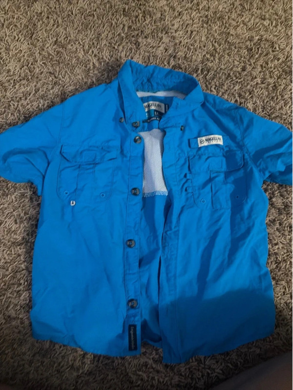 Magellan Boys size 5 Fishing Shirt
